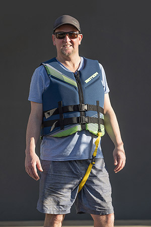 Wear the crotch strap - it can stop you sliding out of your lifejacket