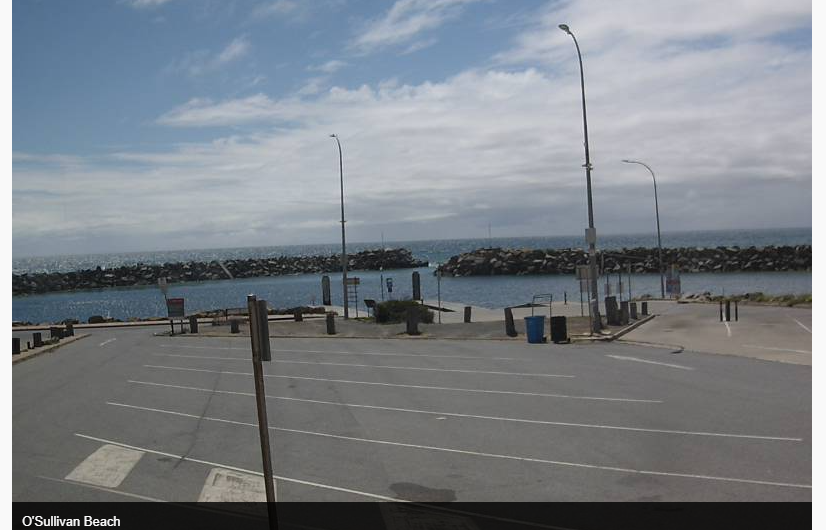 O'Sullivan's Beach boat ramp web cam view