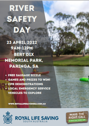 River Safety Day promotional flyer